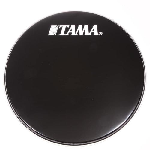 Tama BK22BMWS Bass Drum Head/Superstar/Black Head (White TAMA Logo)