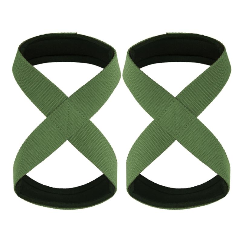Figure 8 Weight Lifting Wrist Strap Strong Weightlifting Wrist Strap Heavy Duty Support Strap for Deadlifting