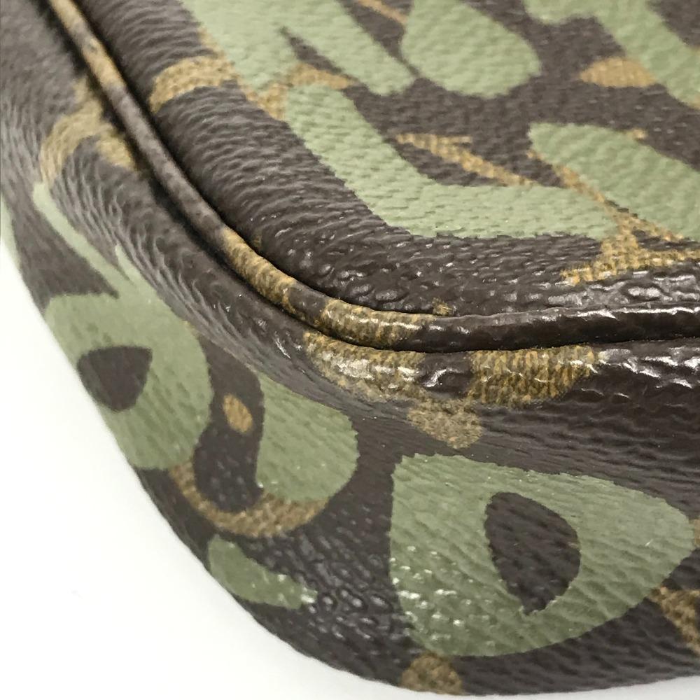 Louis Vuitton M92191 MonogramGraffiti Pochette Accessoires Pouch Bag Hand Bag