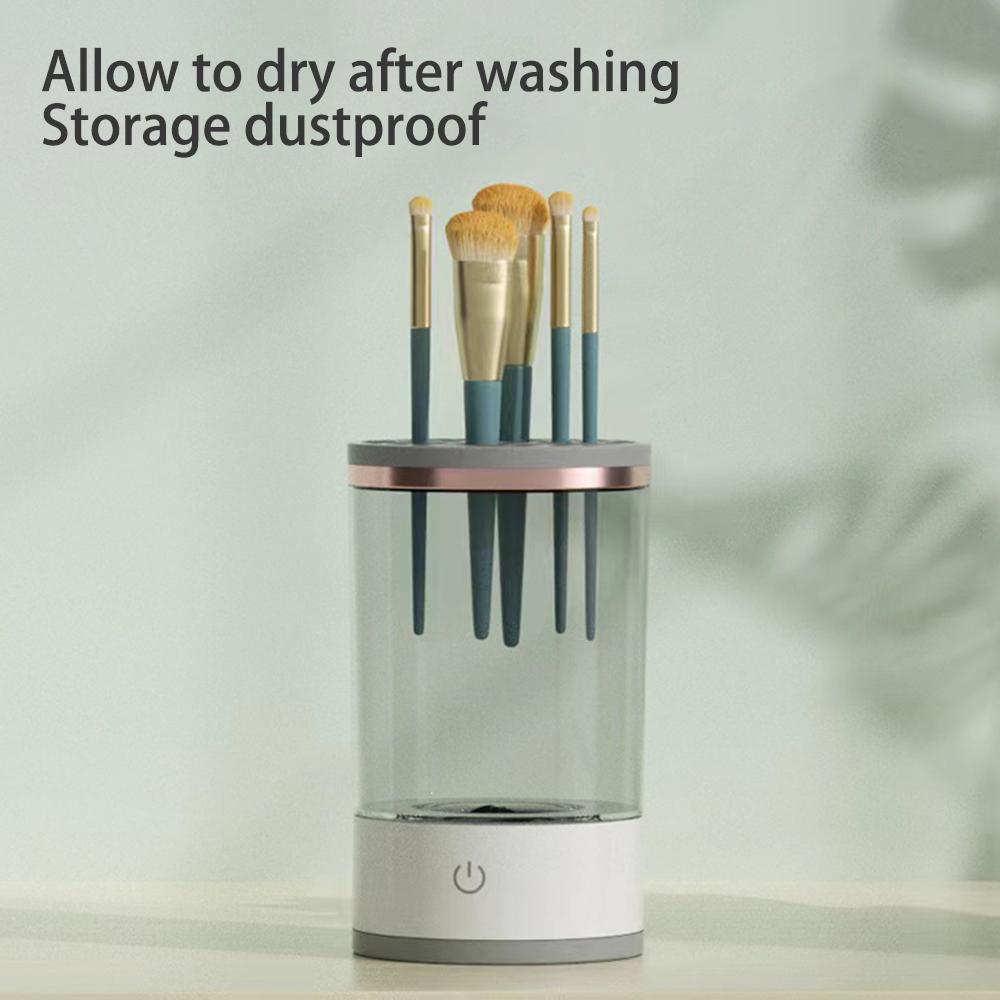 Машинка для чистки кистей для макияжа Портативная USB электрическая косметическая очистка кистей для мытья инструментов для чистки кистей для макияжа Сухие инструменты