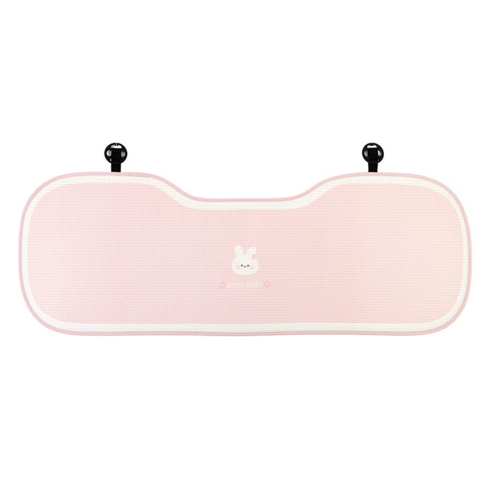 Защитный коврик Летняя дышащая подушка на сиденье Кролик узор Автомобильная подушка из ледяного шелка Автомобильные товары для интерьера