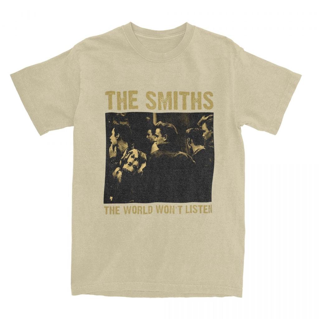 Футболка The Smiths Летняя Мода С Принтом Y2K Забавные Футболки 100% Хлопок Футболка Харадзюку Для Мужчин С Короткими Рукавами Повседневная Одежда