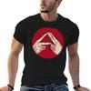 Alt J Triangle Hands Tshirt Classic Basic Casual Tshirt