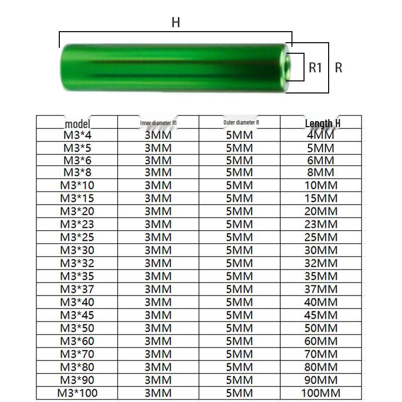 Ultra-Light M3 FPV Drone Frame Round Aluminum Alloy Post