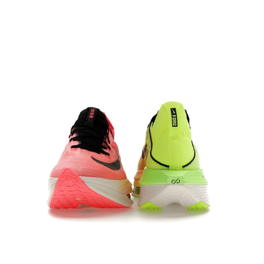 Nike Air Zoom Alphafly NEXT% 2 Ekiden Zoom Pack Unisex Sneakers Multi-Color Luminous-Green Crimson-Tint FQ8110-331