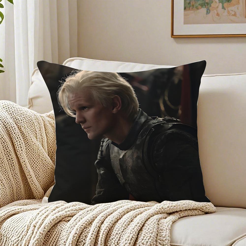 DDaemon Targaryen Наволочка для подушки с топпером Фэнтези Декоративная наволочка для подушки Защита от пылевых клещей Декор гостиной Дивана Подушка Комната
