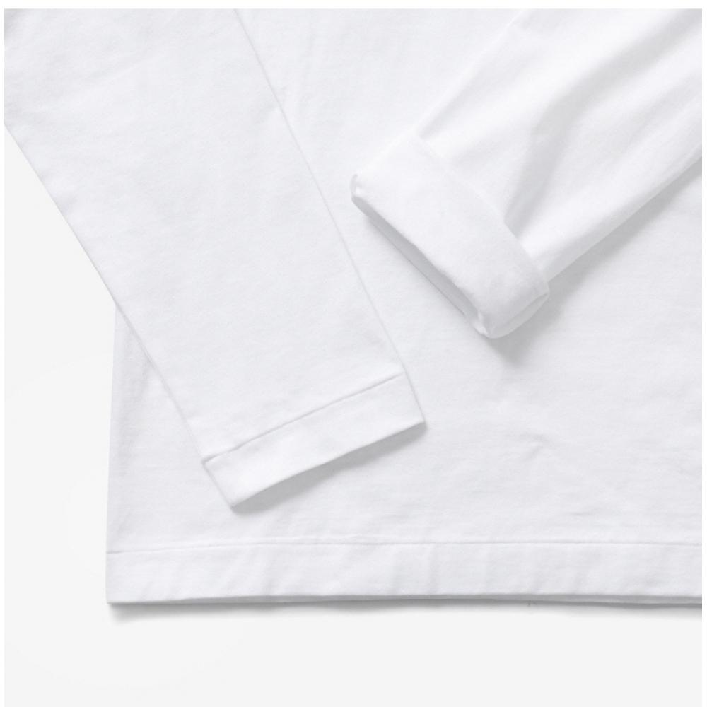 Comme Des Gar Ons Play Футболка с длинным рукавом с нашивкой в виде красного сердца Ax T118 051