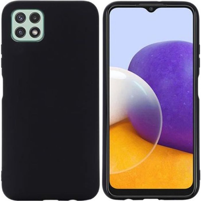 Coque de protection - Yuan Yuan - Samsung Galaxy A22 5G - Souple - Silicone - Noir
