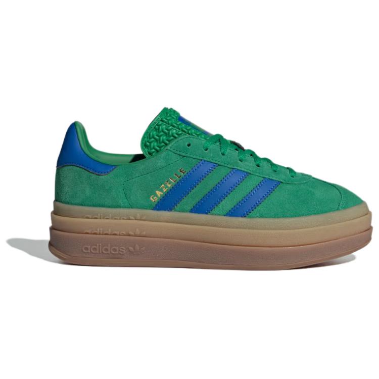 Gazelle Wmns Adidas Originals Bold 'Зелено-синий с коричневой подошвой' Женские IE1370