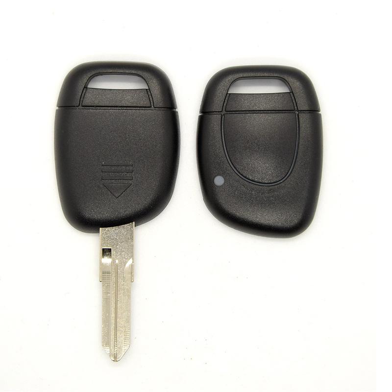 BEST KEY 1 Buttons Remote Car Key Shell Fob Key Case Cover For Renault Master Kangoo Clio Twingo NE72/VAC102 Keyless Entry Case