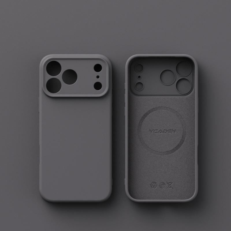 Магнитный Чехол Для Magsafe Для iPhone 17 Pro Max Роскошный Жидкий Силикон Мягкая Крышка Funda Для iPhone 16 15 14 13 Pro Max 17e 16e