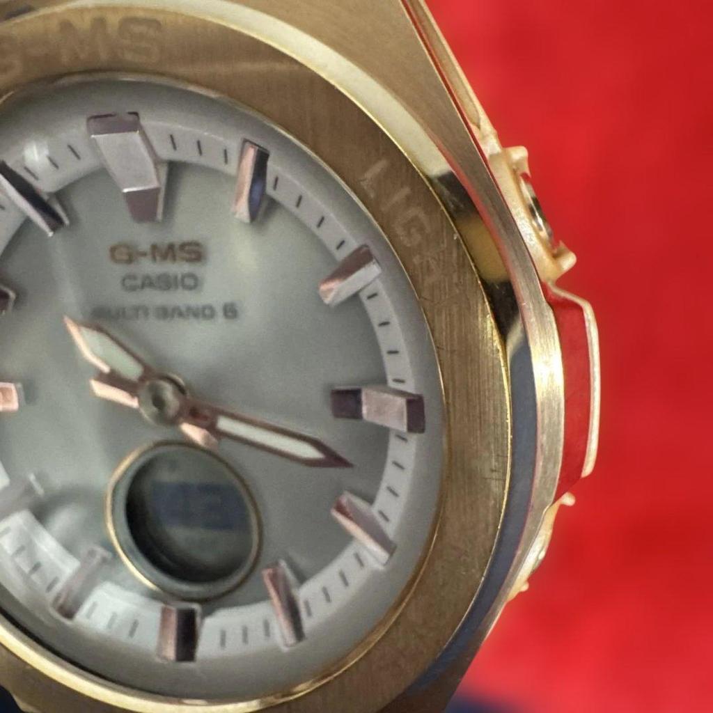 Used CASIO Baby-G MSG-W200DG-4AJF Radio Controlled Solar