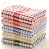 Colorful Plaid Dish Towels - Absorbent, Reusable Kitchen Cleaning Cloths for Bedroom, Bathroom and Outdoor Use
