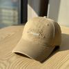 New American-style soft-top baseball cap for women with large head circumference, suitable for those with big faces, sun-protective, face-slimming,
