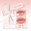 Zhao Lusi's Same Style! Heart Percent Lip Liner in Nude Color, Deep Lip Base, Lip Color Concealer, Lip Plumping Matte Finish