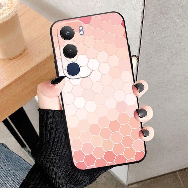 Чехол для телефона VIVO Y19S 4G Мягкий силиконовый задний чехол Coque Для VIVO Y 19 S Чехлы Черный TPU Ударопрочный Fundas Оболочка Y19S Capa