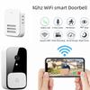 M5 WiFi Security System Night Vision Video Intercom Digital Peephole Wireless Smart Doorbell Video Call Doorbell With Camera HD Outdoor