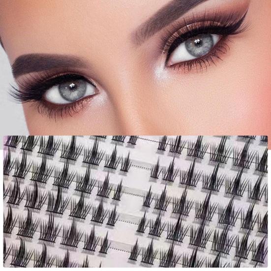 1 набор накладных ресниц, естественный вид, пушистые, многоразовые, женские, индивидуальные, накладные ресницы, инструменты для макияжа на сцене и вечеринке