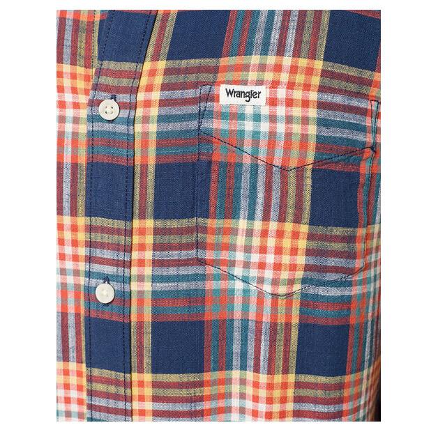 Рубашка Wrangler LS 1 Pocket Shirt