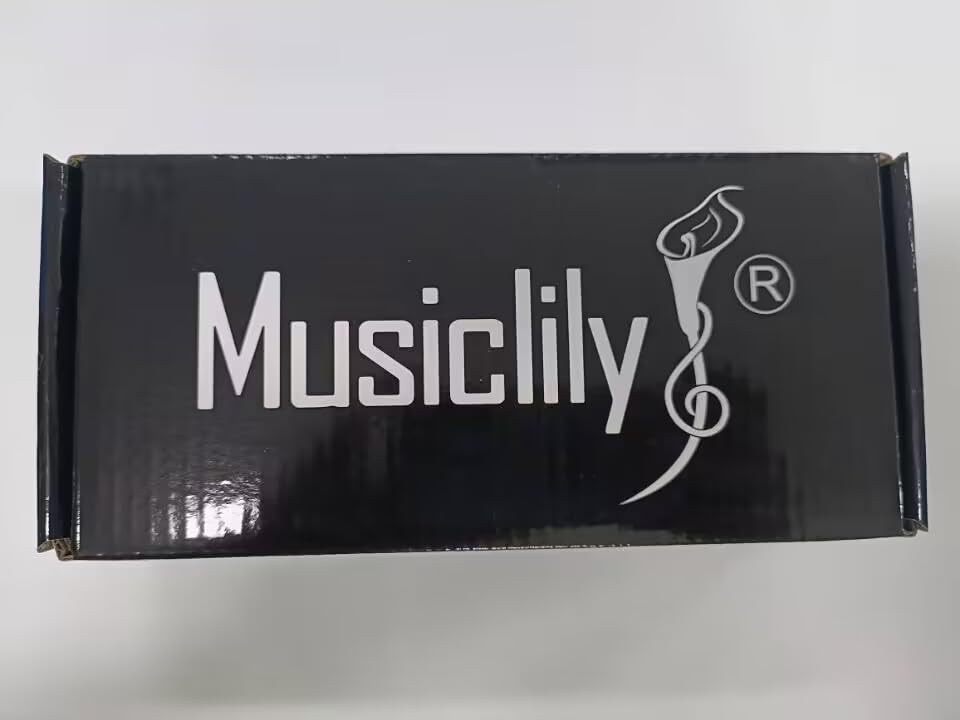 Musiclily Pro 10.5mm Modern 6-Point Tremolo Unit Bridge with 36mm Short Block for Squier Stratocaster Electric Guitars, Chrome