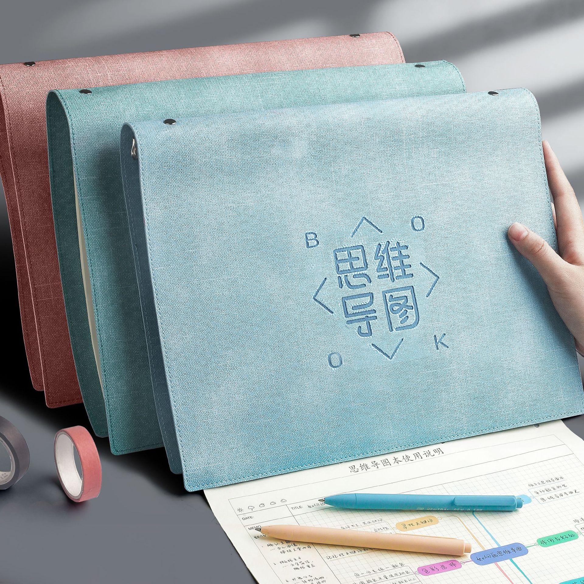 БлокнотMindMapA4ГоризонтальныйблокнотMindMap