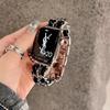 Chic Double Chain Denim Strap for Apple Watch Ultra/SE 987654