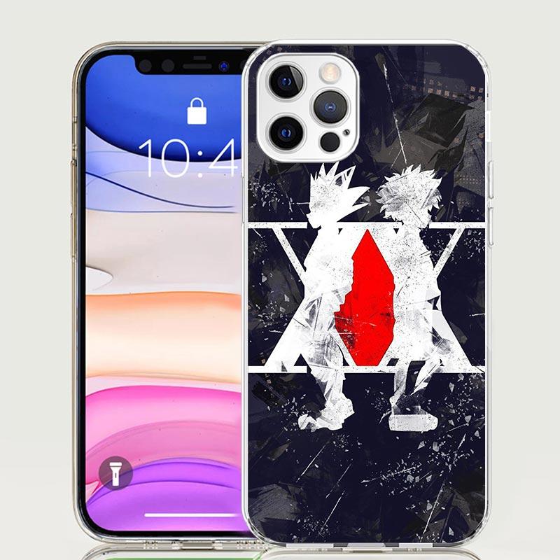 Чехол для телефона с аниме Hunter X HXH для iPhone 17 Air 16 15 Plus 11 14 Pro Max 13 Mini 12 7 8 + SE Узор Арт Индивидуальная Крышка 17 Air