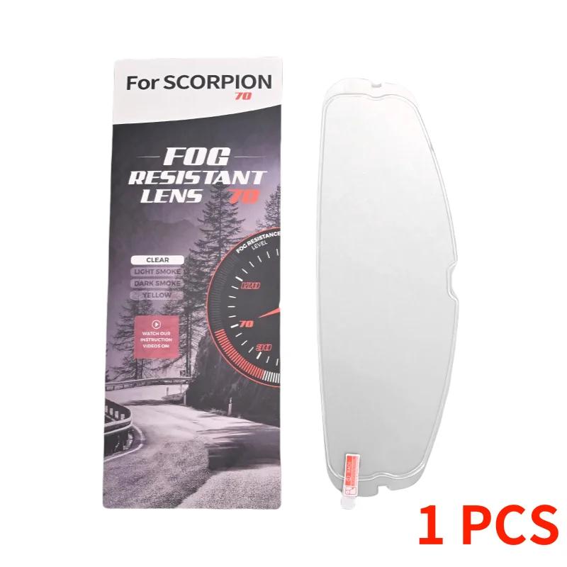 Anti fog film For Scorpion exo 1400 Carbon, R1 Air exo 520 exo 391 Motorcycle Helmet Visor
