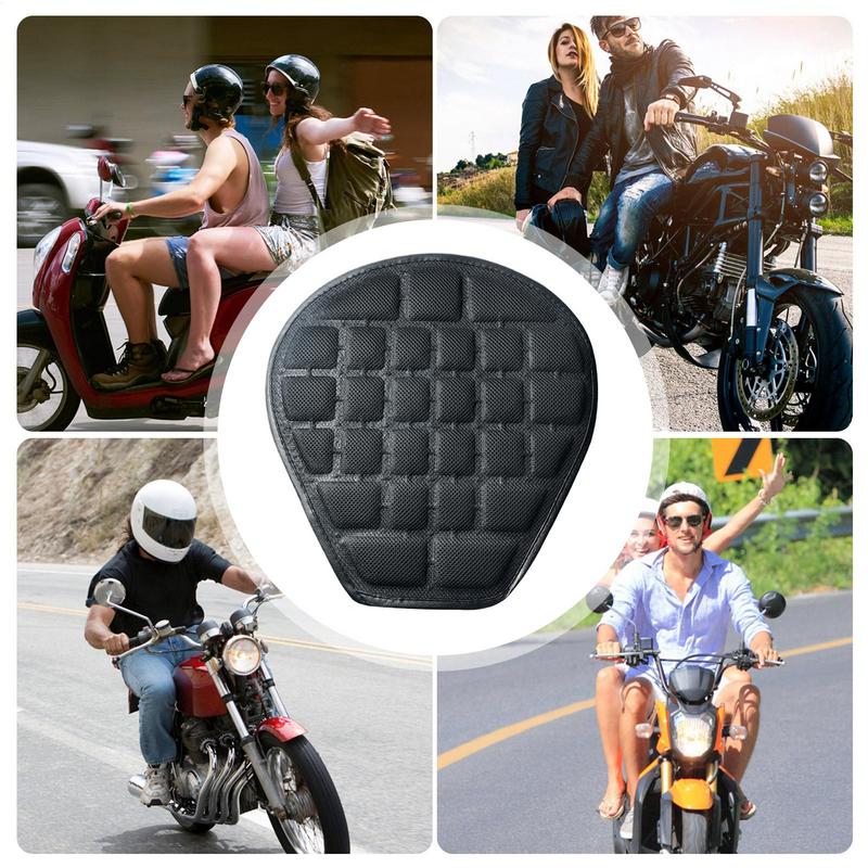 Motorcycle Seat Pad Comfort Motorcycle Pads Non-Slip Shock Absorber Seat Wear-Resistant PowerSports Accessories For Cycling