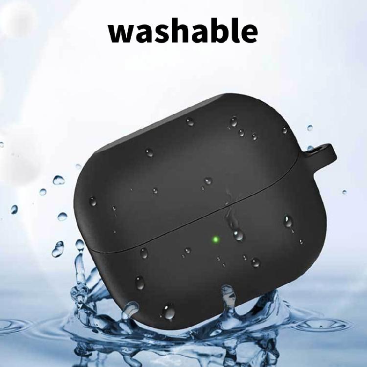 Силиконовый чехол для наушников, защита всего корпуса с карабином, для Buds 3Pro, протектор музыкального оборудования, защитный чехол