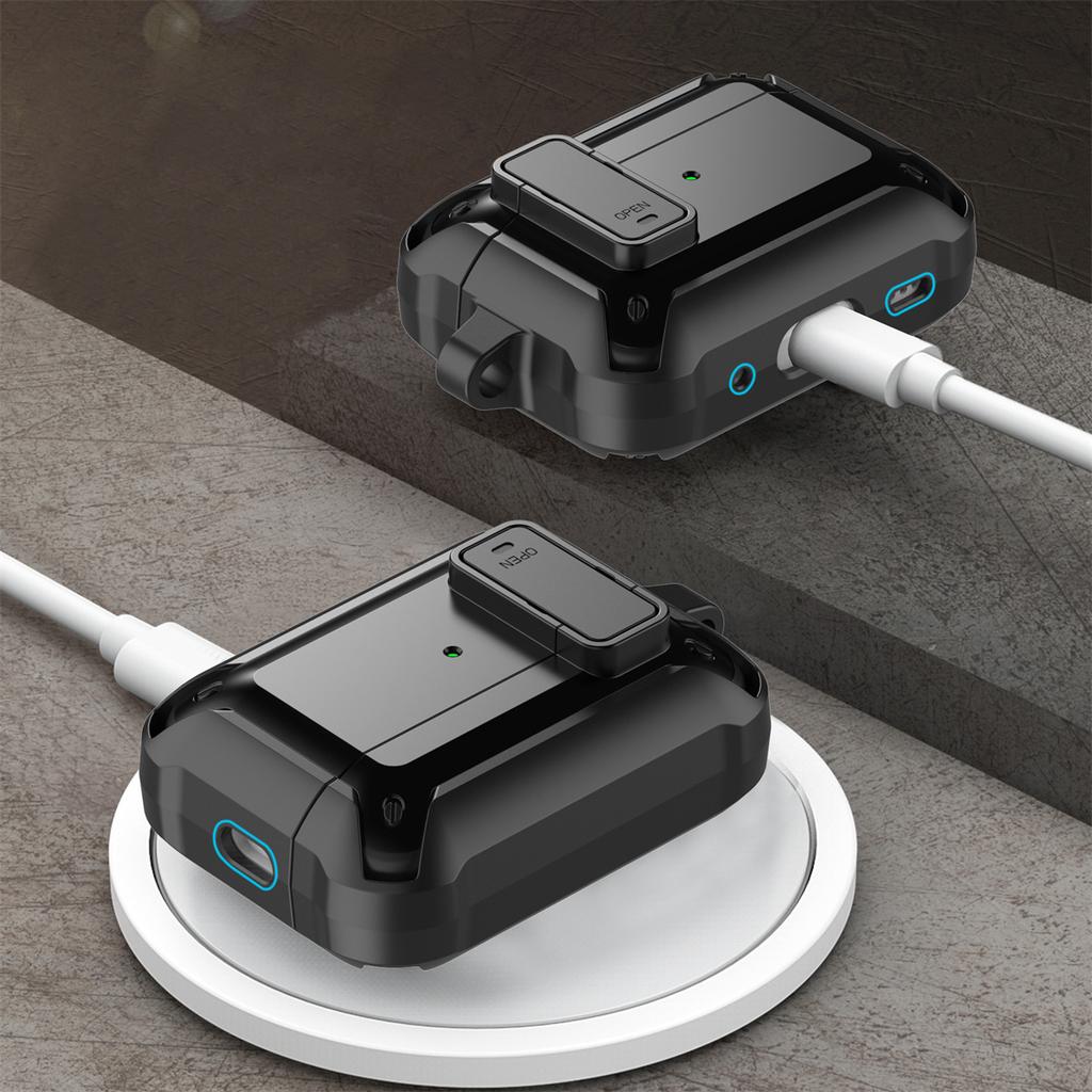 Applicable to aipods pro1 generation protective case, mecha with switch, Apple 1 generation Bluetooth headset case 1 generation anti-drop case