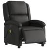 VidaXL Fauteuil de Massage Inclinable Électrique, Chaise de Relaxation avec Dossier et Repose-pied Réglables, Siège de Salon 3204258