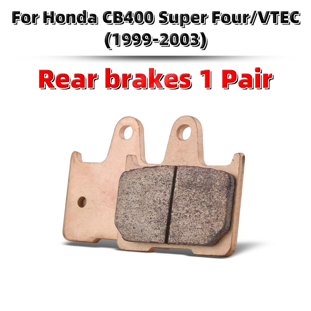 MRRANGT Metal Sintered Brake Pads Fit for Honda CB400 Super Four VTEC I II III IV V 1992-2015 CB400 CBR250 Motorcycle parts