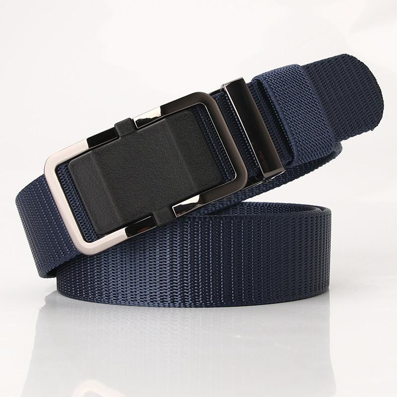 Mens Nylon Tactical Belt With Alloy Buckle For Outdoor Hiking And Casual Wear