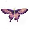 Desiger New Enamel Butterfly Brooch Pins For Women Big Insect Broochs Gift 3 Colors Swallowtail Butterfly