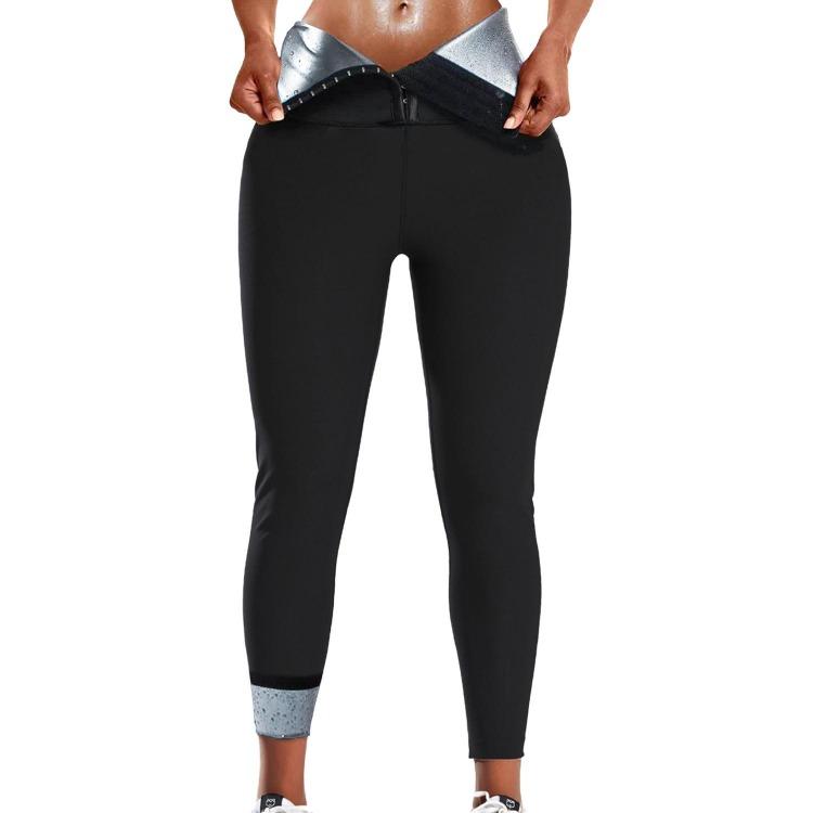 Женские термошорты для похудения, леггинсы для тренировок с контролем живота, бодишейпер, тренировочные брюки для сауны