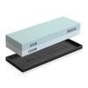 Akizora Whetstone Knife Sharpening Stone 400 1000 Double Sided Whetstone Set with Strong Rubber Medium Whetstone for Home Use Ideal for Finishing