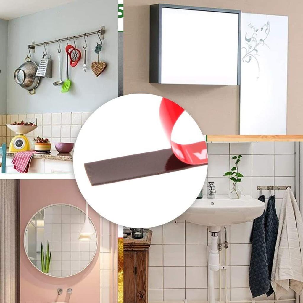 Hi Strength Bond Tape (12 Mm X 5 M 1 Roll + Primer), Black