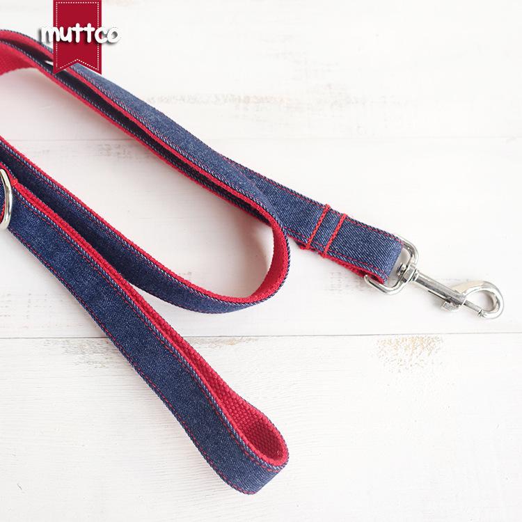 Custom Denim Blue Dog Leash - Innovative Pet Supplies