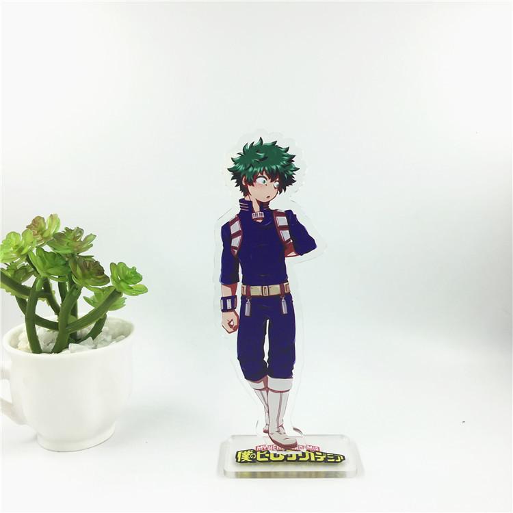 Аниме игра герой академия акриловая подставка для персонажей косплей акриловая подставка для фигурки окрашенный декор стола орнамент подарок 15 см модель