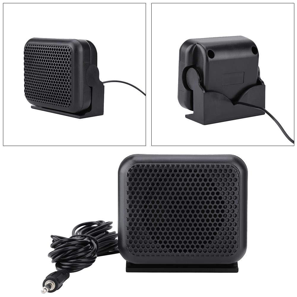 Mxtech Kenwood External Mini Finely Black Speaker, Speaker, Portable, Durable, Crafted, 13.12 Feet,