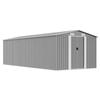 VidaXL Garden Shed 257x580x181 Cm Metal Grey 143353