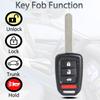 Брелок Бесключевой Доступ Подходит для Honda Accord 2013-2015 / Civic 2014-2015 Пульт Управления Замена Ключа с Пультом MLBHLIK6-1T 35118-T2A-A20 4 Кнопки 47ЧИП
