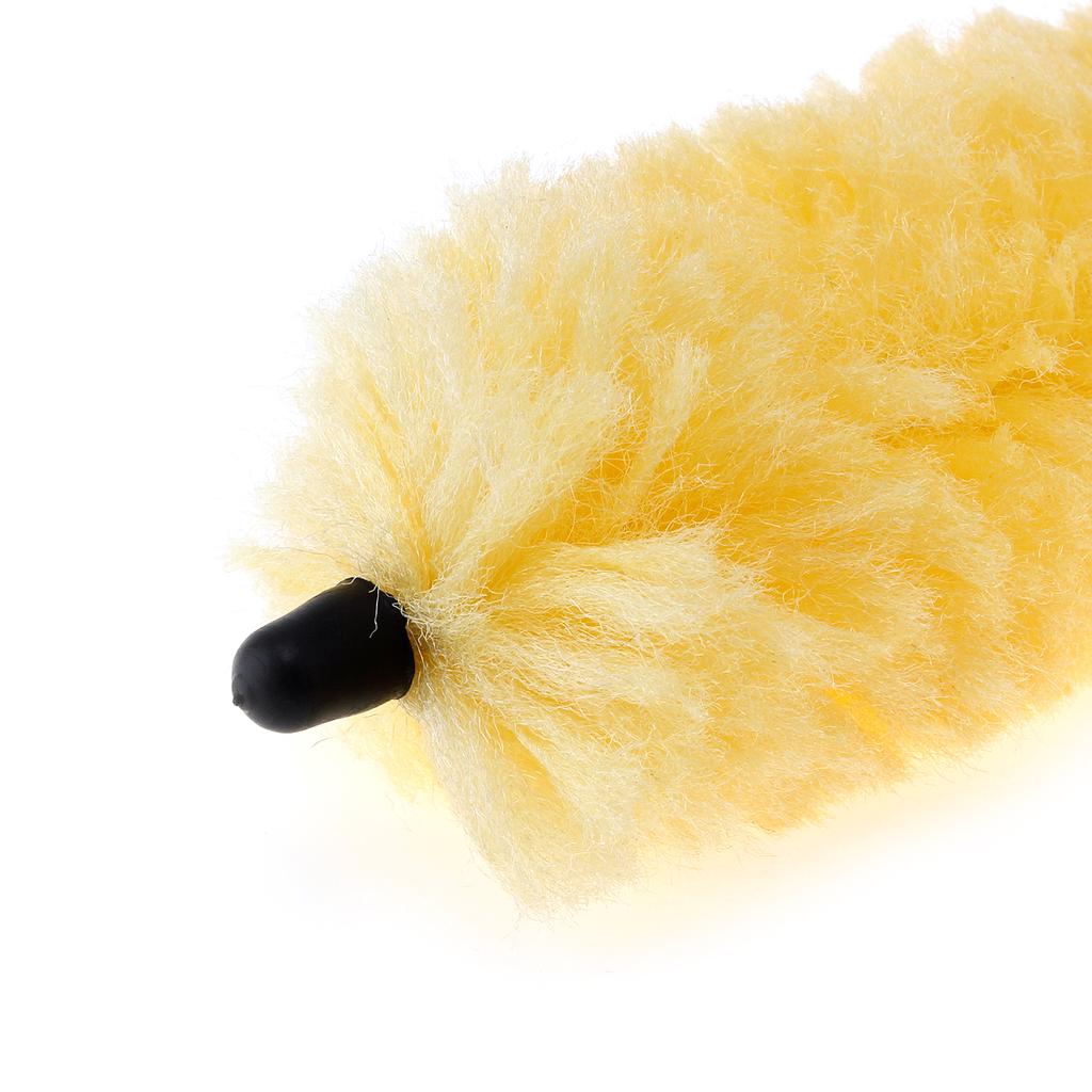 Очиститель для альт-саксофона, желтая мягкая волокнистая щетка, чехол для подушечки, прочный и легко сохраняет саксофон в чистоте