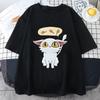 Футболки Suzume No Tojimari Daijin White Cat унисекс/унисекс модные кавайные/милые эстетичные футболки футболки в корейском стиле распространенные