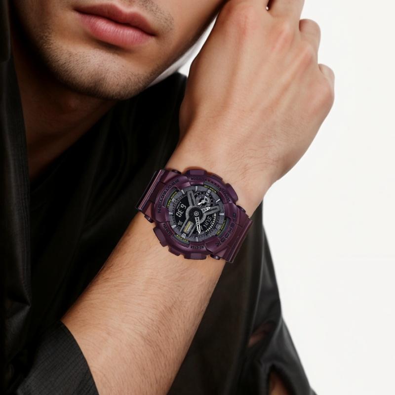 Casio Мужские Черные Часы GMA-S110MC-6A GMA-S110MC-6A
