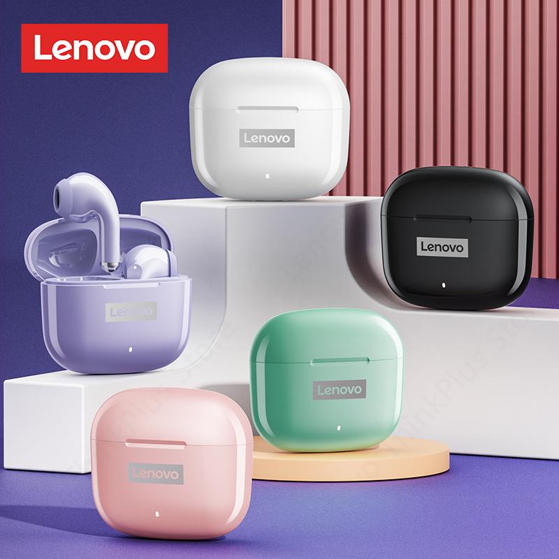Lenovo LP40 Pro TWS Наушники Беспроводные Bluetooth 5.1 Спортивные наушники с шумоподавлением Сенсорное управление 250 мАч