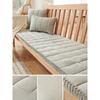 Crystal Velvet Sofa Cushion Autumn and Winter Non-Slip Seat Cushions Thickened Solid Wood Sofa Cover Seat Cushion