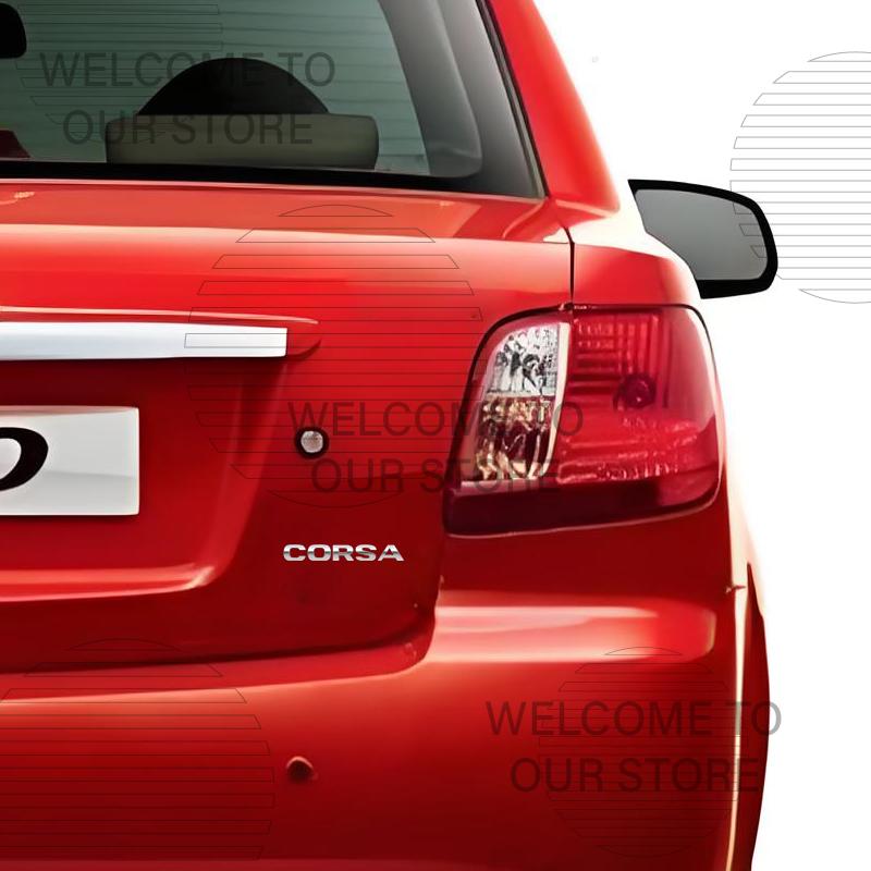 Car Decor Metal For Corsa Opel OPC Zafira Mokka Insignia Calibra Letter Emblem 3D Sticker Accessories Tail Rear Trunk Decals