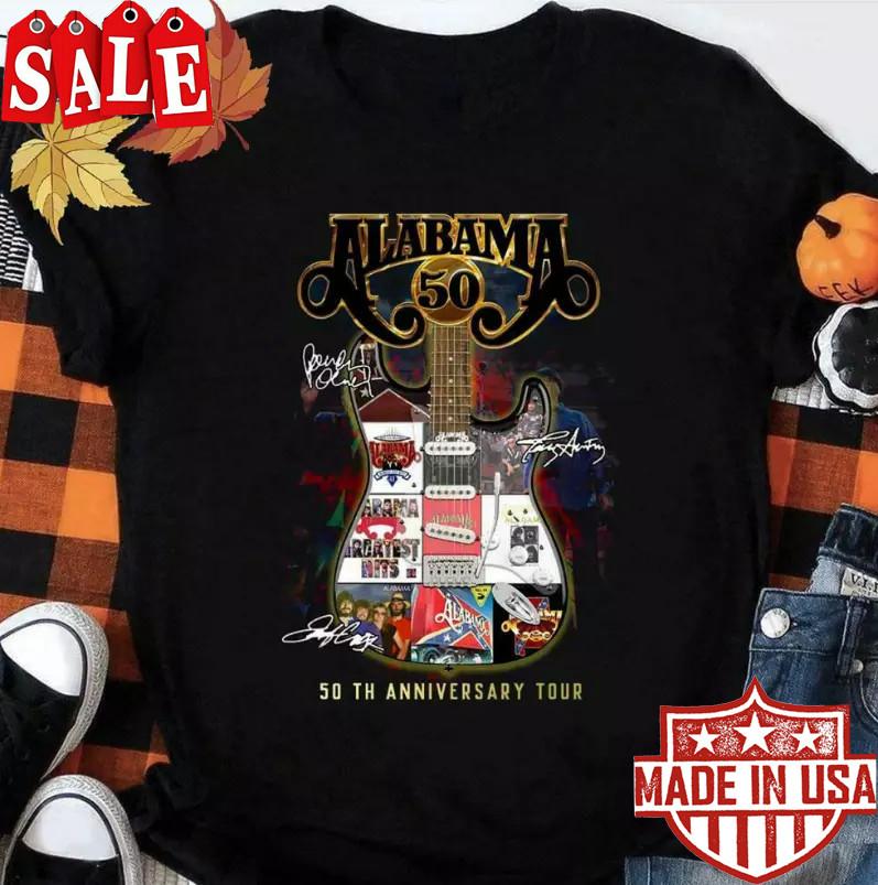 Alabama Band t shirt,, cotton,, BEST graphic, July 4th shirt new Unisex T-Shirt